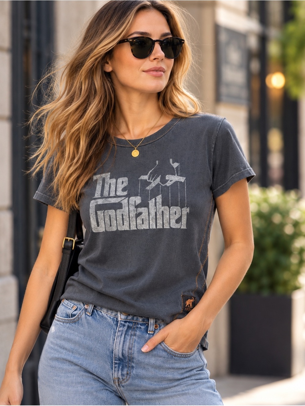 Trunk Ltd The Godfather T Shirt S Y2K Double Side Mafia Movie Tee Streetwear POP